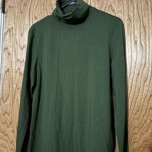 Amazon Essentials Men's Olive Turtleneck Sweater